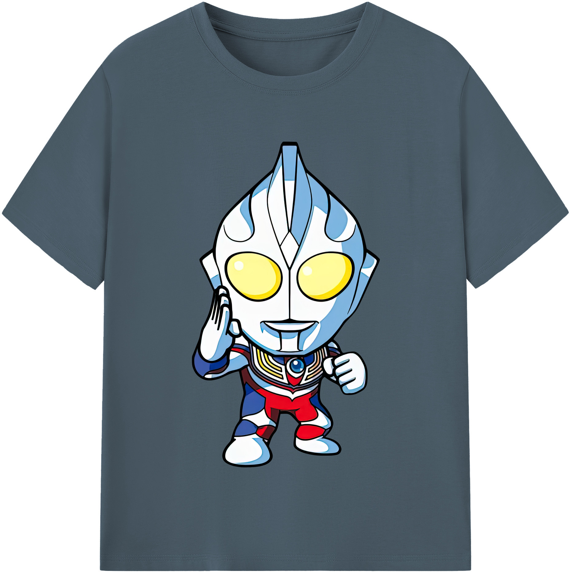 （画像用） ウルトラマン Ultraman 綿100％半袖Tシャツ（フロントプリント）